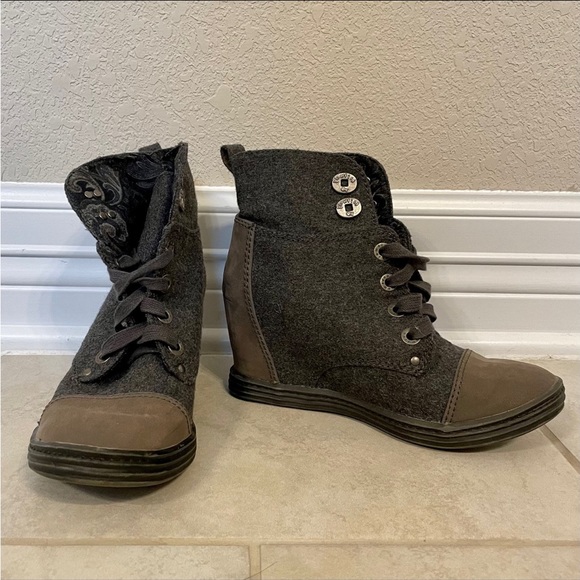 Wedge Booties - Picture 1 of 7